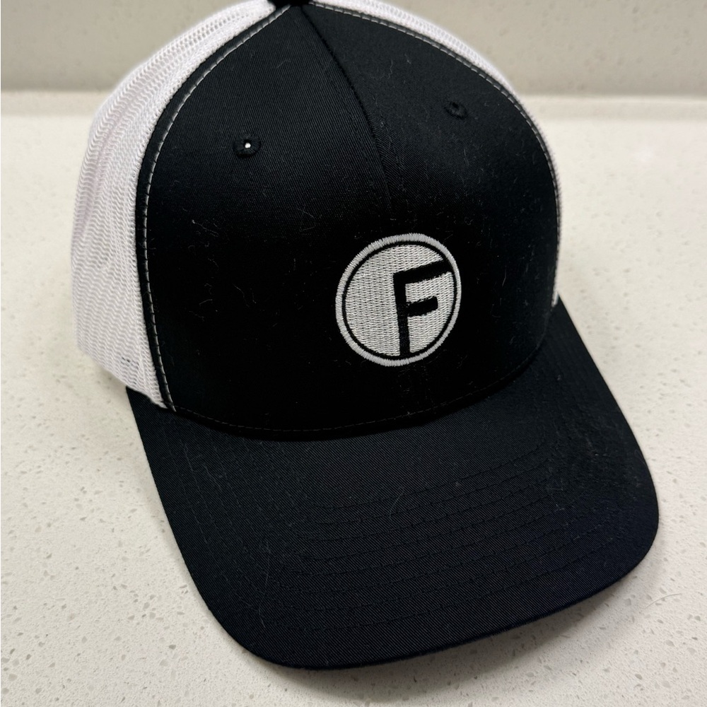 The Classic Black and White Mesh Cap